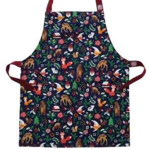 IKEA Winter Holiday Apron - Christmas Print - Velcro - Unisex Kids